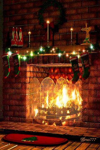 Animated Christmas, Christmas Fireplace, Christmas Gif, Christmas Mantels, Christmas Scenes, Noel Christmas, E Card, Christmas Love, Country Christmas