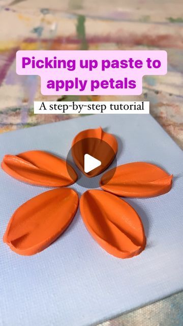 Chinaya Bosch on Instagram: "Follow along as I share how I pick up paste as part of my textured art process ✨  There’s many techniques for how to do this, but this is exactly how I do it for everything I create 🤯  It’s a SUPER important step that can hugely impact the outcome of your art (see the end of the video to see what I mean)💥  It’s also a real insight into how there’s a lot of time consuming work you need to do behind the scenes before you can start working on the art 🖼️   Enjoy! 💕  #texture #textured #texturedart #texturepainting #texturedpainting #art #artwork #paint #painting #floralart #flowerart #modellingpaste #acrylicpaint #guide #tutorial #stepbystep #new #creative #texturedartwork" Petal Texture Art, Flower Texture Wall Art, Flowers With Modeling Paste, Textured Flower Painting Palette Knife, How To Create Texture With Acrylic Paint, Textured Floral Art Diy, How To Create Textured Art, Texture Art Videos, Texture Paste Art Acrylic Paintings