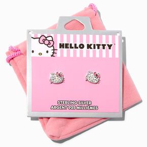 Hello Kitty Merch, Earrings Hello Kitty, Hello Kitty Stud Earrings, Hello Kitty Earrings, Hello Kitty Merchandise, Sanrio Stuff, Hello Kitty Jewelry, Hello Kitty Rooms, Hello Kitty Clothes