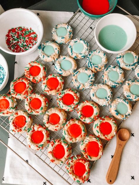 Dinner Instapot, Thumbprint Cookies Christmas, Thumbprint Cookies With Icing, Christmas Thumbprint, Best Thumbprint Cookies, Cookies Thumbprint, Thumbprint Cookie Recipe, Cookies With Icing, Thumbprint Cookie