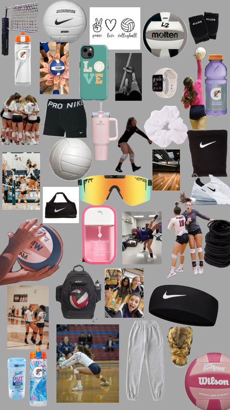 Volley Ball Fit, Volleyball Clothes Outfits, Vollyball Girls Outfit, Cute Volleyball Pictures, Volleyball Wishlist, Volleyball Outfits Practice, Volleyball Items, Volleyball Outfits Aesthetic, Volleyball Fits