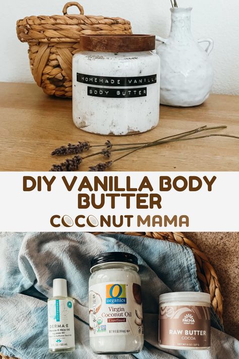 This Homemade Vanilla Body Butter is a fantastic addition to your body care routine, offering amazing hydration with a delicious scent! Vanilla Body Oil Diy, Vanilla Body Butter Recipe, Vanilla Bean Body Butter, Body Butter Vanilla, Vanilla Homemade, Diy Vanilla, Vanilla Body Butter, Homemade Body Butter, Diy Body Butter