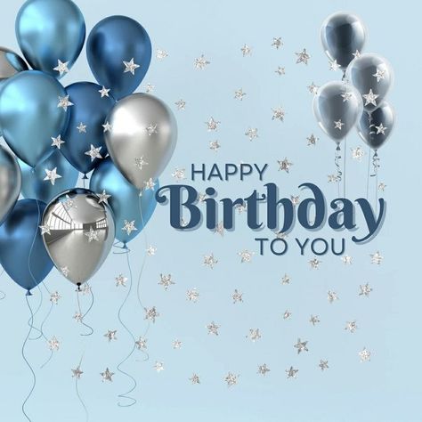 Happy Birthday Wishes Male Best Friend, Special Happy Birthday Wishes For Him, Happy Birthday For Men, Happy Birthday Male, Birthdays Cards, Blue Happy Birthday, Happy Birthday Wishes Pics, Unique Birthday Wishes, Happy Birthday Wishes Messages