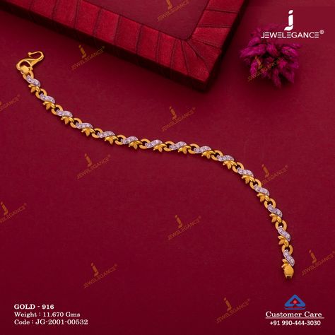 22K Gemstone Bracelet (12.25 gms) - Gemstone Jewellery for Women by Jewelegance (JG-2001-00532)  #myjewelegance #bracelet  #finejewellery  #delicatejewellery  #goldaccessories Gold Jewelry Simple Bracelets, Lucky Design, Temple Jewellery Earrings, 22 Carat Gold Jewellery, Gold Bracelet Simple, Diamond Bracelet Design, Gold Bangle Set, Gold Jewelry Simple Necklace, Gold Mangalsutra Designs