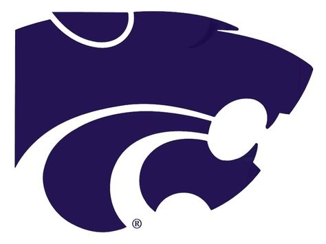 Powercat College Football Logos, Ksu Wildcats, Wildcats Logo, Purple Pride, K State, Kansas State University, Kansas State Wildcats, College Logo, Kansas State