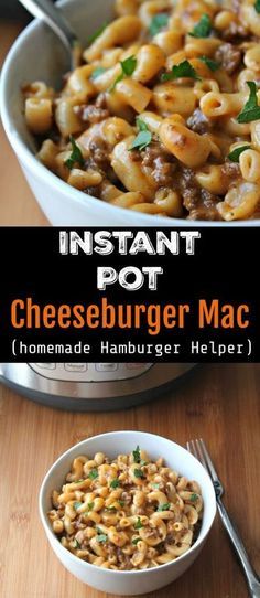 Instant Pot Cheeseburger Mac Cat Hamburger, Cheeseburger Mac, Cheeseburger Macaroni, Macaroni Recipe, Instapot Meals, Instant Pot Ideas, Pot Recipes Easy, Food Instant Pot, Homemade Hamburgers