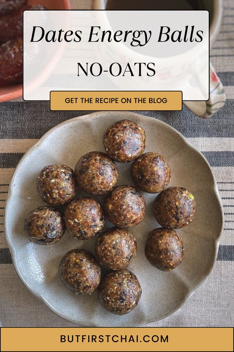 If you're on the lookout for a snack that's not only delicious but also fuel for your adventures, look no further. Date energy balls without oats are grain-free protein bombs made with nuts and seeds that can be enjoyed for breakfast, a quick snack or dessert! Yes, dessert, but be mindful and eat only one a day. No Oats Energy Balls, Oat Free Energy Balls, Date Energy Balls Nut Free, Hemp Heart Energy Balls, Healthy Energy Balls Protein Bites, Energy Balls Without Oats, Low Glycemic Protein Balls, Quinoa Energy Balls, Dates Protein Balls