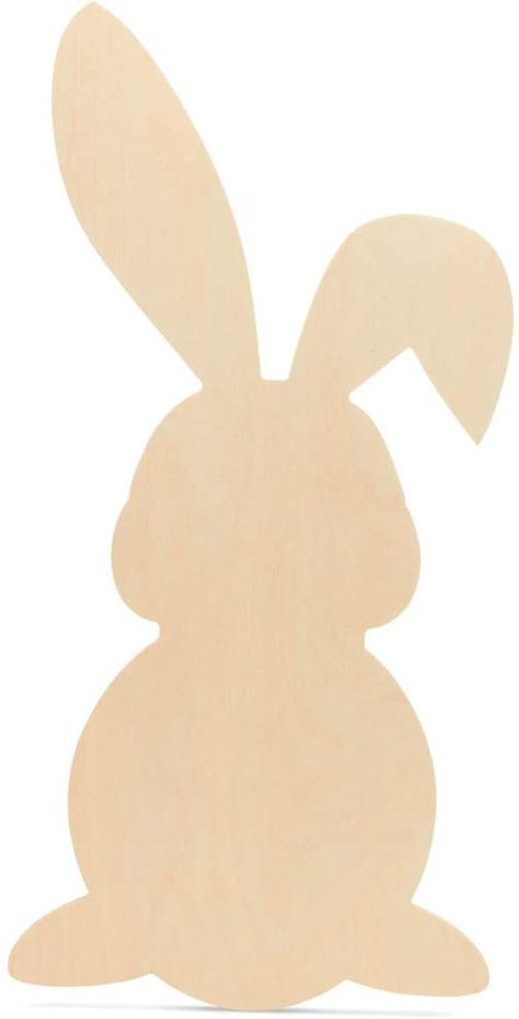 Wooden Easter Bunny, Easter Bunny Decor, Easter Wood Crafts, Easter Craft Decorations, Easter Party Decor, Wooden Rabbit, Easter Bunny Crafts, Woodpeckers, Easter Projects