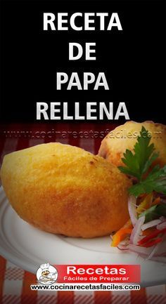 Receta de Papa rellena de lomo saltado Un plato típico peruano que estamos seguros te encantará, como su nombre lo dice está hecha a base de papa con un relleno de carne (forma clásica) hoy las podemos disfrutar en diferentes formas, Papa Rellena de Seco de Res, Papa Rellena de Ají de Gallina, Papa Rellena de Lomo Saltado, Papa Rellena de Queso con Choclo, etc. #receta #RecetasFáciles Papa Rellena Recipe Peru, Honduran Recipes, Lomo Saltado, Boricua Recipes, Peruvian Cuisine, Peruvian Food, Peruvian Recipes, Puerto Rican Recipes, Kielbasa