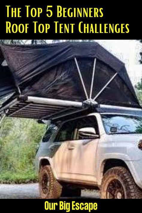 Roof Top Campers, Rooftop Camping, Car Top Tent, Rooftop Tent Camping, Camping In A Tent, Tent Hacks, Rooftop Tents, Camping Lifestyle, Camping Lunches