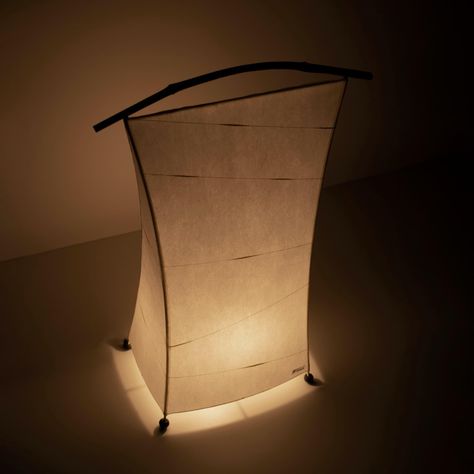 The Mino Washi Lamp "NOW" is a modern floor lamp that embodies the traditional craftsmanship of "Gifu Lanterns" from the Mino region in Gifu Prefecture, Japan. Emitting a soft, warm light crafted from Mino washi paper, a method that has endured for over 1,300 years since the 700s, this lamp brings a calming ambiance to any space. Each Mino Washi Lamp "NOW" is meticulously crafted using bamboo, thread, and washi paper made by skilled artisans. The traditional "Nagashi-suki" method ensures that th Japanese Lighting, Japandi Home Decor, Floor Lamp Modern, Japanese Lamp, Japanese Lamps, Paper Floor Lamp, Japanese Lantern, Dining Room Lamp, Wooden Lampshade