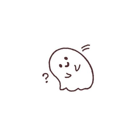 Simple Ghost, Seni Dan Kraf, Small Drawings, Easy Doodle Art, Pola Sulam, Little Doodles, Easy Doodles Drawings, Cute Doodles Drawings, Cute Doodle Art