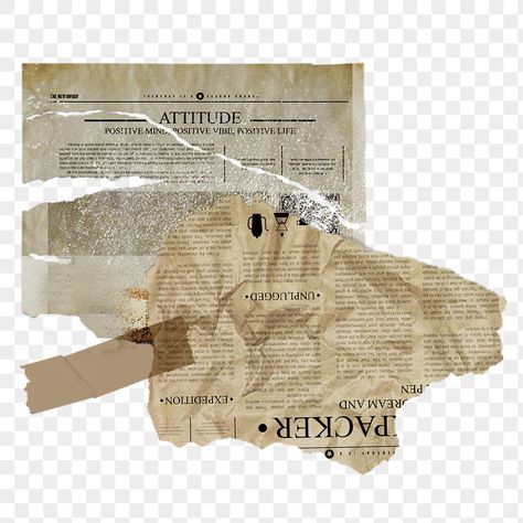 Paper Scraps Png, Newspaper Aesthetic Png, Newspaper Png Aesthetic, Torn Newspaper Png, Vintage Png Aesthetic, Ripped Newspaper Png, Ripped Newspaper, Newspaper Png, Torn Newspaper