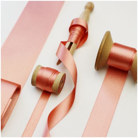 Rose Gold Satin Ribbon 20 Meter Reels Gold Gift Wrapping, Rose Gold Satin, Rose Gold Ribbon, Gold Trend, Rose Gold Gifts, Acorn And Oak, Ribbon Rose, Zip Code Gifts, Gold Snowflake