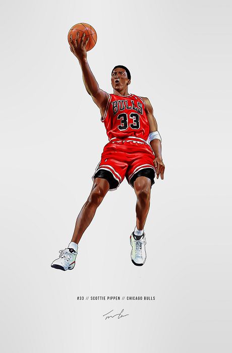 Scottie Pipen, Nba Jam, Nba Basketball Art, Bola Basket, Nba Art, Nba Shirts, Scottie Pippen, Basketball Photography, Nba Wallpapers