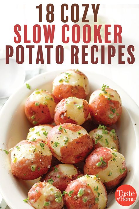 Crockpot Whole Potatoes, Crockpot Recipes With Potatoes, Potato Casserole Crockpot, Slow Cooker Potato Recipes, Potato Crockpot Recipes, Crockpot Potato Recipes, Potatoes Crock Pot, Mashed Potatoes From Scratch, Potato Recipes Crockpot