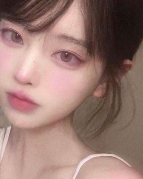 Soft Makeup Looks, Doll Eye Makeup, Ulzzang Makeup, Ethereal Makeup, Fancy Makeup, Cute Makeup Looks, Asian Eye Makeup, Soft Makeup