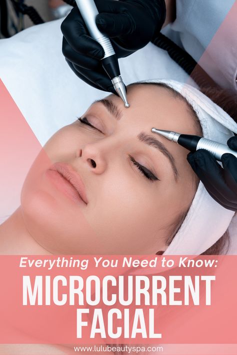 Microcurrent facials are the new non-invasive and painless facelift. Click to read everything you need to know before getting a microcurrent facial done. Micro Current Facial, Facial Benefits, Facial Tools, Microcurrent Facial, Beauty Spa, A Man, To Read, Need To Know, Facial