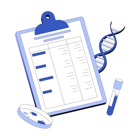 Clinic Illustration, Laboratory Illustration, Research Illustration, Scientific Project, Dna Vector, Clinical Laboratory, Genetic Engineering, Laboratory Equipment, Genetic Testing