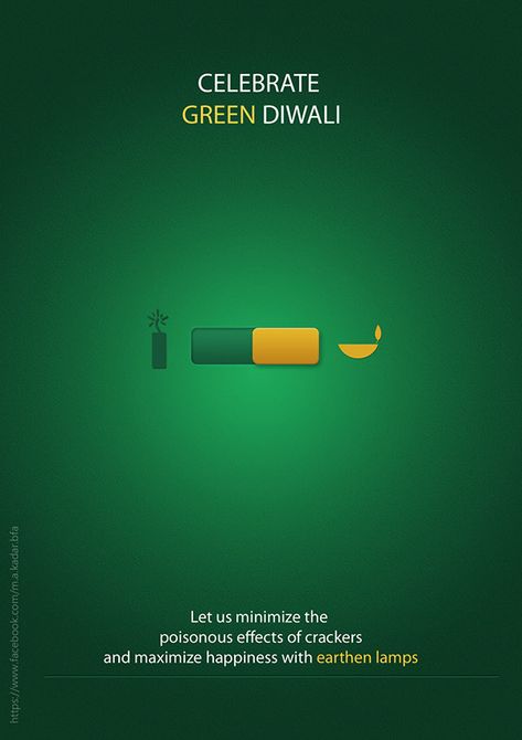 Celebrate Green Diwali. on Behance Diwali Ad Campaign, Eco Friendly Diwali Posters, Diwali Creative Ads, Diwali Creatives, Diwali Poster Design, Diwali Campaign, Hinglish Quotes, Pollution Free Diwali, Green Diwali