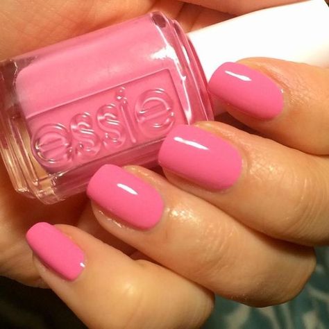 Flamingo Pink Nails, Coffin Nails Designs Summer, Essie Nails, Lavender Nails, The Greatest Gift, Pink Nail Polish, Flamingo Pink, Nails 2020, Being A Mom