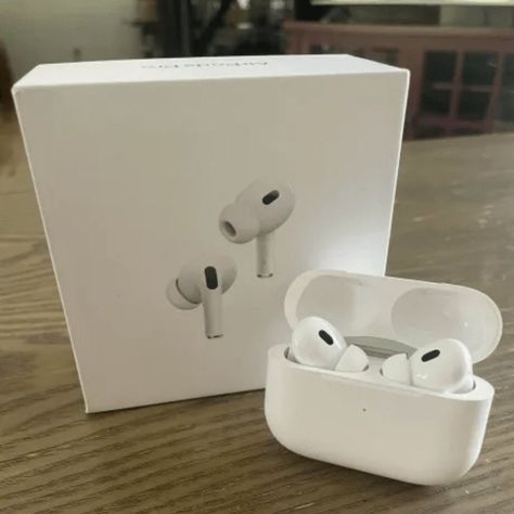 Apple Airpods Pro 2nd Generation Includes Everything Pictured - Headphones, Charger, Original Box - Everything Has Been Fully Tested & Works - Charger Is Still Brand New As I Never Used It. Airpod Pro 2nd Gen, Apple Wishlist, Airpods Pro2, Headphones Apple, Apple Headphones, Rich Mom, Airpods 2nd Generation, Apple Headphone, Apple Airpods 2