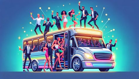 From Birthdays to Bachelorettes: Why Party Bus Rentals Are the Ultimate Celebration Solution - Punctual Express Party Bus Rental, Cheap Party, Party Bus, Buses, All In One, Things To Come, Entertainment, Celebrities