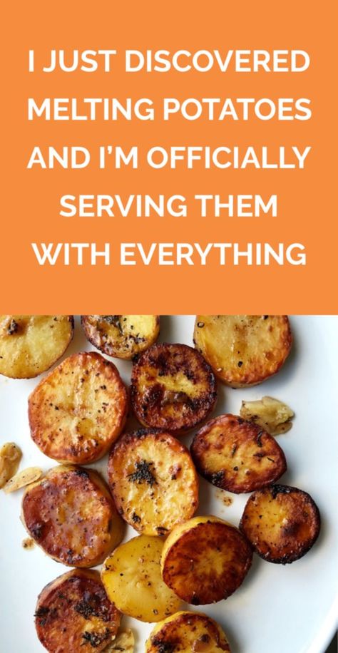 Melting Potatoes, Smores Dessert, Potato Recipes Side Dishes, Salad Pasta, Potato Sides, Oreo Dessert, Läcker Mat, Potato Side Dishes, Cooking Method