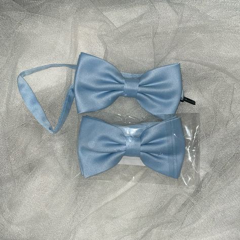 I Have 2 Brand New Azazie Sky Blue Men’s Matte Satin Pre Tied Bow Ties Paid $9 Each Plus Shipping Azazie Id: 1002661 Azazie Sky Blue, Light Blue Bow Tie, Navy Blue Tie, Blue Bow Tie, Pre Tied Bow Tie, Bow Tie Wedding, Matte Satin, Formal Business, Pink Ties