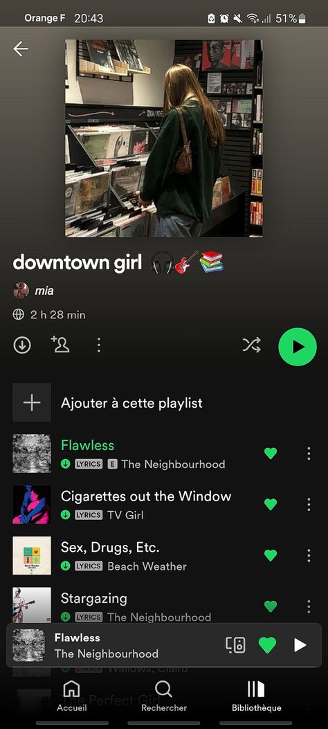 downtown girl spotify playlist Aesthetic Images For Spotify Playlist, Downtown Playlist Names, Downtown Girl Playlist Cover, Downtown Playlist, Downtown Girl Playlist, College Playlist, Downtown Girl Music, Indie Music Playlist, Musica Spotify