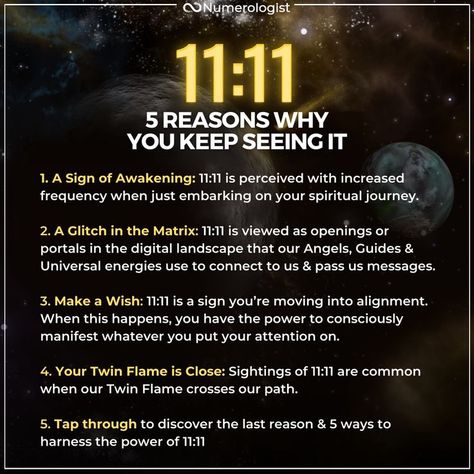 Keep Seeing 11:11, Seeing 11:11 All The Time, 11:11 Meaning, Numerology Number 11, Spiritual Numbers, Winning Powerball, Angel Number 1111, Theta Healing, Angel Spirit