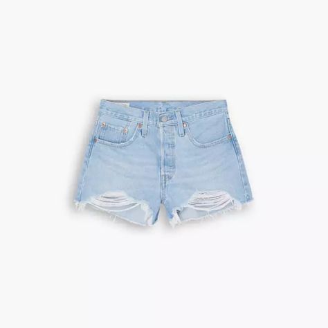 501® Levi's® Original Shorts - Blue | Levi's® GB Cotton Farm, Womens Denim Shorts, Levi 501 Shorts, Levi Jean Shorts, Womens Denim, Levi Shorts, Denim Shorts Women, Levis 501, Summer Clothes