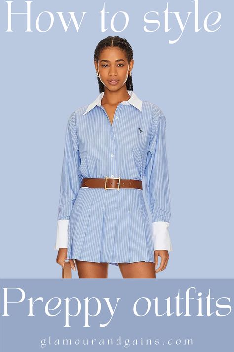 preppy country club aesthetic outfit pleated skirt striped shirt Prep Style Women Preppy Outfits, Southern Preppy Outfits Women, Country Club Aesthetic Outfits, Club Aesthetic Outfit, Aesthetic Preppy Outfits, Polo Dress Outfit, Southern Preppy Outfits, Country Club Preppy, Country Club Outfit