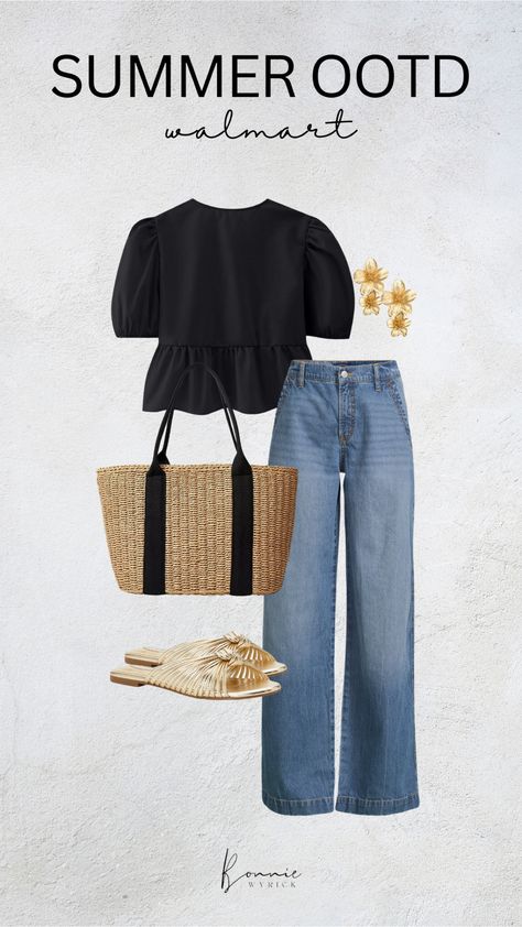 Summer Outfits 2024 Fashion Trends Women, Meet The Parents Outfit, Outfits Primavera Verano, Casual Church Outfits Summer, Minimalist Summer Outfit, Outfits Primavera, Outfits Con Jeans, Boho Clothes, Classic Style Outfits