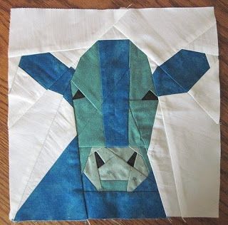 Cow Quilt, Owl Quilt Pattern, Foundation Paper Piecing Tutorial, Paper Peicing Patterns, Free Paper Piecing Patterns, Paper Piecing Tutorial, Paper Pieced Quilt Patterns, Farm Quilt, Foundation Paper Piecing Patterns