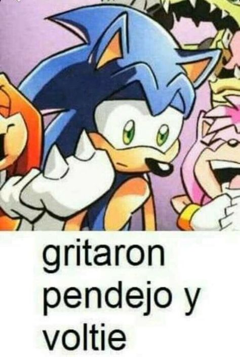 f por sonic XD Spanish Memes, Like Animals, Funny People, Pretty Quotes, Otaku Anime, Reaction Pictures, Anime Chibi, Pixel Art, Sonic