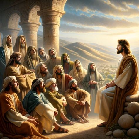 jesus speaking Bible Visuals, Jw Pictures, Prophets Of The Bible, Bible Stand, Our Father Who Art In Heaven, Study Books, Revelation 22, Bible Study Books, Jesus Artwork