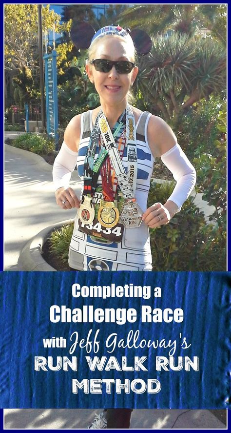 Jeff Galloway Run Walk, Galloway Method, Disney 5k, Marathon Training For Beginners, Running Challenge, Disney Marathon, Princess Half Marathon, Mother Runner, Double Dare