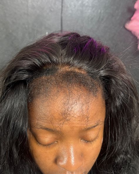 TRUST THE PROCESS 📌 I know the beginning of these post is a little scary. This is what the process looks like for a behind the hairline closure sew in. I have been practising this technique for a few months now and I think I have perfected it. This technique works best for people who do not want to deal with their natural hair for the humid months. It’s very minimal leave out and gives the most natural results. All you have to do is straighten the front piece of hair that I leave out and ... Behind Hairline Closure, Behind The Hairline Closure, Minimal Leave Out Sew In, Trust The Process, Sew In, The Beginning, Natural Hair, I Know, Natural Hair Styles