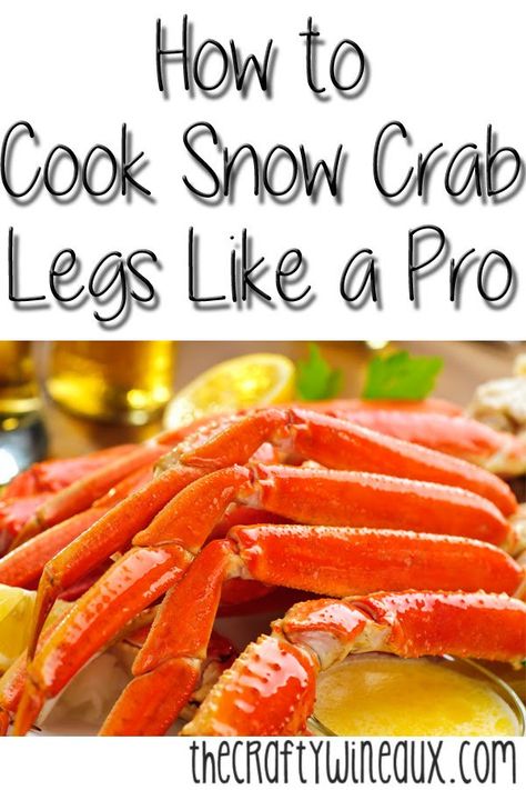 Crab Leg Recipes Boiled, Cooking Crab Legs, Cooking Crab, Crab Legs Recipe, Snow Crab Legs, Snow Crab, Lobster Dinner, Seafood Boil Recipes, Crab Dishes