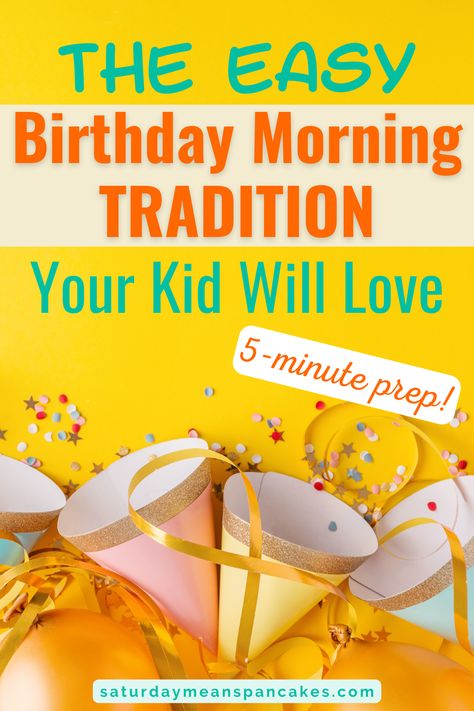 The Easy Birthday Morning Tradition Your Kid Will Love - All you need is a roll of streamers for this simple idea. Help your child jumpstart their new year!💑🏻#LoveStory #RomanticEncounters #HeartfeltConnections #DateNightIdeas #SoulmateSearch #FlirtyFridays #CandlelitDinners #StarryEyedMoments #LoveQuotes #DreamyDates #WhisperedPromises #AmourAdventures Birthday Wake Up Ideas, Birthday Wake Up Ideas For Kids, Birthday Streamer Ideas, Birthday Morning Surprise For Kids, Birthday Morning Ideas For Kids, Kids Birthday Morning, More Love Letters, Birthday Streamers, The Power Of Vulnerability