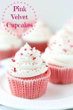 Buttermilk Cupcakes, Pink Velvet Cupcakes, Valentines Cake, Cake Heart, Classic Birthday, 12 Birthday, Valentine Day Cupcakes, Pink Food Coloring, Valentines Cupcakes