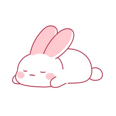 Cute Kawaii Stickers, Chibi Bunny, Rabbit Icon, Blue Hair Anime Boy, 귀여운 음식 그림, Rabbit Drawing, Iphone Wallpaper Classy, Cute Bunny Cartoon, Bunny Drawing