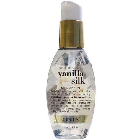 Vanilla Hair Serum, Vanilla Hair Care, Vanilla Hair Products, Vanilla Girl Products, Vanilla Nails, Brr Basket, Ogx Coconut Milk, Ogx Coconut, Vanilla Products