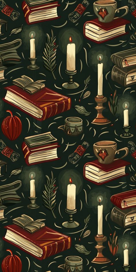 Illustrated Fall Wallpapers, Ipad Background Dark Academia, Book Iphone Wallpaper Aesthetic, Dark Christmas Wallpaper Iphone, November Aesthetic Wallpaper, Dark Academia Phone Wallpaper, Book Wallpaper Aesthetic, Dark Academia Iphone, S A Wallpaper