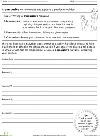 Worksheets: Persuasive Writing for Kids Persuasive Writing Worksheet, Persuasive Paragraph, Persuasive Writing Examples, Writing For Kids, Persuasive Letter, Tutoring Ideas, Writing Examples, Best Text, Writing Images