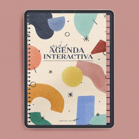 miagendainteractiva - agenda digital para todo dispositivo | MLC Estudio Agenda Design, Bullet Journal Flip Through, Agenda Digital, Agenda Book, Weekly Planner Free, Drawing Software, School Organization Notes, Schedule Planner, Planner Organiser