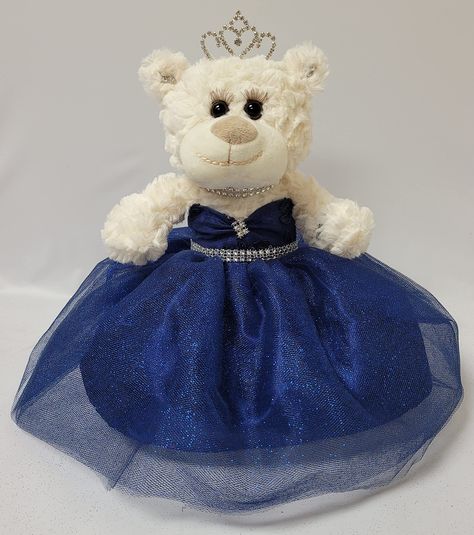 PRICES MAY VARY. 12" Quinceanera Teddy Bear with dress Can be given as a gift or used as a centerpiece 12 inches in height. Rhinestone tiara and an embroidered " Mis 15 Anos" For Collection and Decoration Purpose. For Age 14+. Due to different monitors/calibrations colors may vary slightly from the actual product. 12" is too small for you? No worry... Copy the below link will bring you to the 20" bears... https://www.amazon.com/dp/B09WRT81T9?ref=myi_title_dp&th=1 For those that are looking for s Quinceanera Last Doll, Quince Bears, Quinceanera Teddy Bear, Dress Centerpiece, Crème Color, Doll Teddy Bear, Curled Lashes, Quince Decorations, Rhinestone Tiara