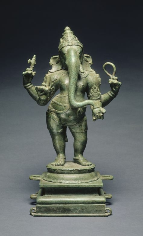 Mooladhara Chakra, Sada Shiva, Indian Statues, Ganesh Chaturthi Festival, Chola Dynasty, Historical Sculptures, Sri Ganesh, Asian Sculptures, Dallas Museum Of Art