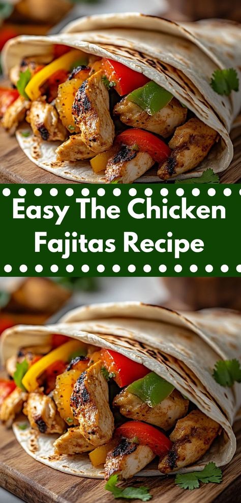 This chicken fajitas recipe combines juicy chicken strips with sautéed bell peppers and onions, seasoned to perfection. It’s a quick and satisfying dish, perfect for busy weeknights or casual gatherings with friends. Chicken Fajitas Recipe, Easy Chicken Fajitas, Delicious Chicken Breast Recipes, Fajitas Recipe, Chicken Fajita Recipe, Seasoned Chicken, Tasty Chicken, Chicken Fajita, Fajita Recipe